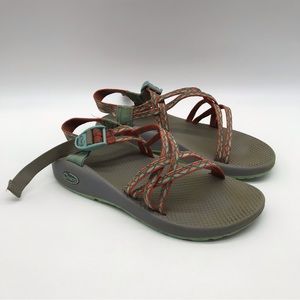 Chaco ZX/1 Sandals Womens Size 9 Classic Casual Paloma Tangerine Water Hiking